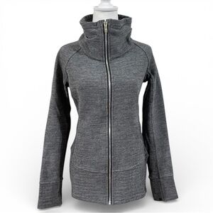 Lululemon Radiant Jacket II - Heathered Core Dark Grey - Size 4